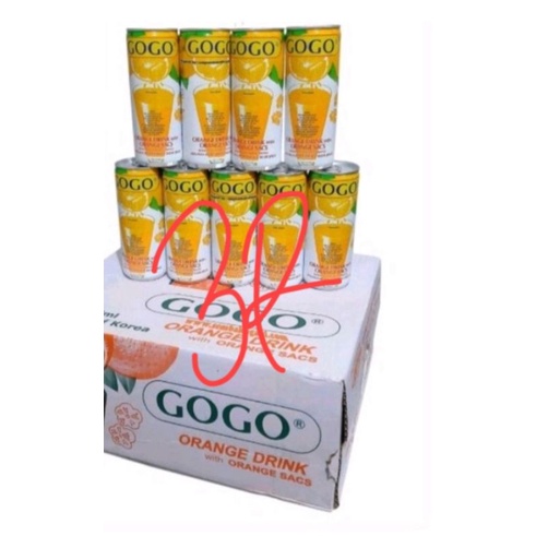 Gogo minuman bulir jeruk asli