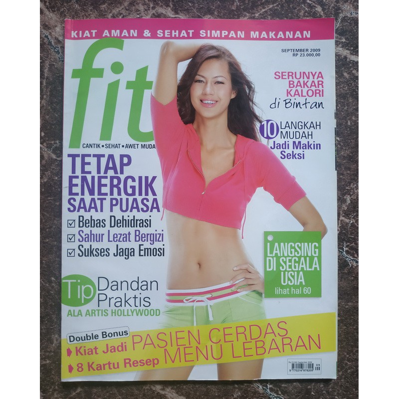 Majalah Femina Edisi September 2009 (Cover Paula Verhoeven)