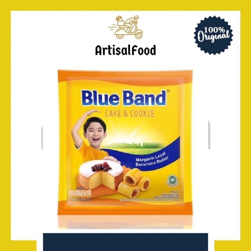 

margarin BLUEBAND CAKE N COOKIE SACHET 200gr ORI