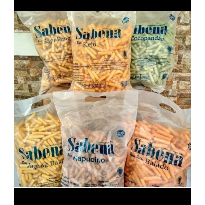 

sabena Snack ringan kemasa 350gram