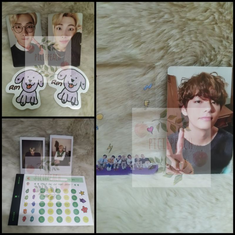 OFFICIAL RPC V / TAEHYUNG BTS + DECO FILM + RM SET* - DECO KIT BTS