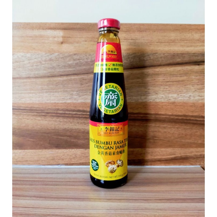 

Saus Tiram vege (jamur) Lee Kum kee