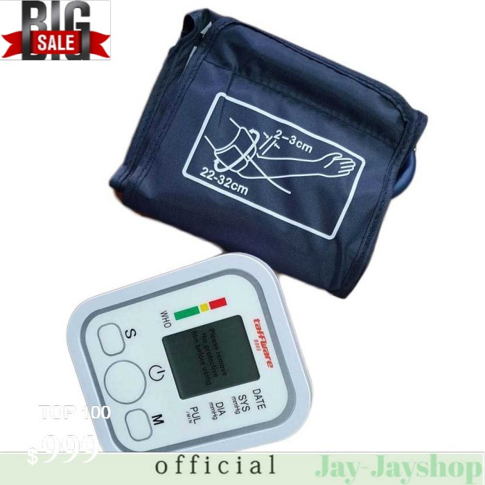 TaffOmicron Pengukur Tekanan Darah Electronic Sphygmomanometer - B869