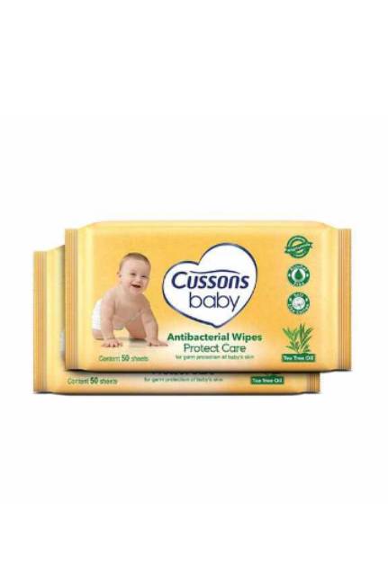 Cussons Baby Wipes / Tissue Basah Cussons 50's (BELI 1 GRATIS 1)