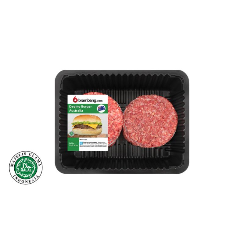 

Daging Burger Australia 320gr (isi4)