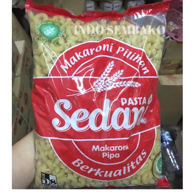 Makaroni Sedani Pipa dus 10bks x 1kg / Makaronu Sedani Spiral Karton / Macaroni Sedani / Makaroni