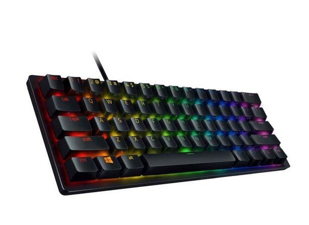 Keyboard Gaming RAZER Huntsman MINI-PURPLE 60% (Clicky Optical Switch)