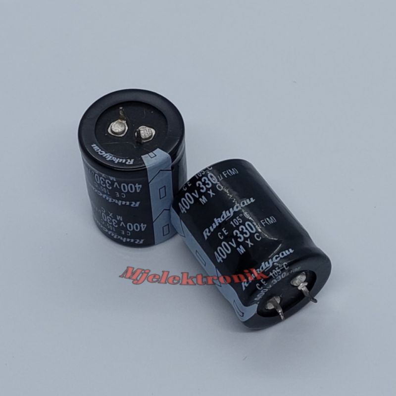 Elco Rubycon 330uF 400V elko for audio