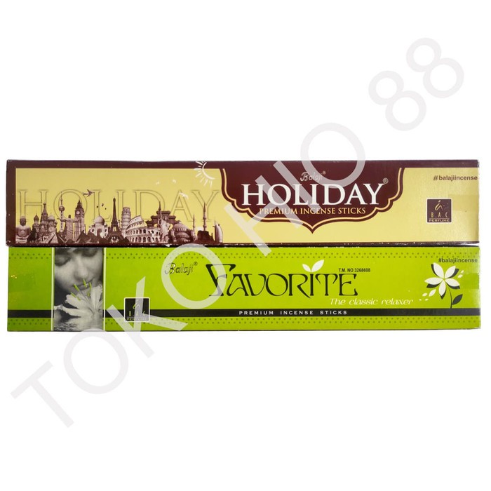 Hio Harum Dupa Coklat Wangi India Rectagonal balaji Premium Incense Sticks Holiday Favorite