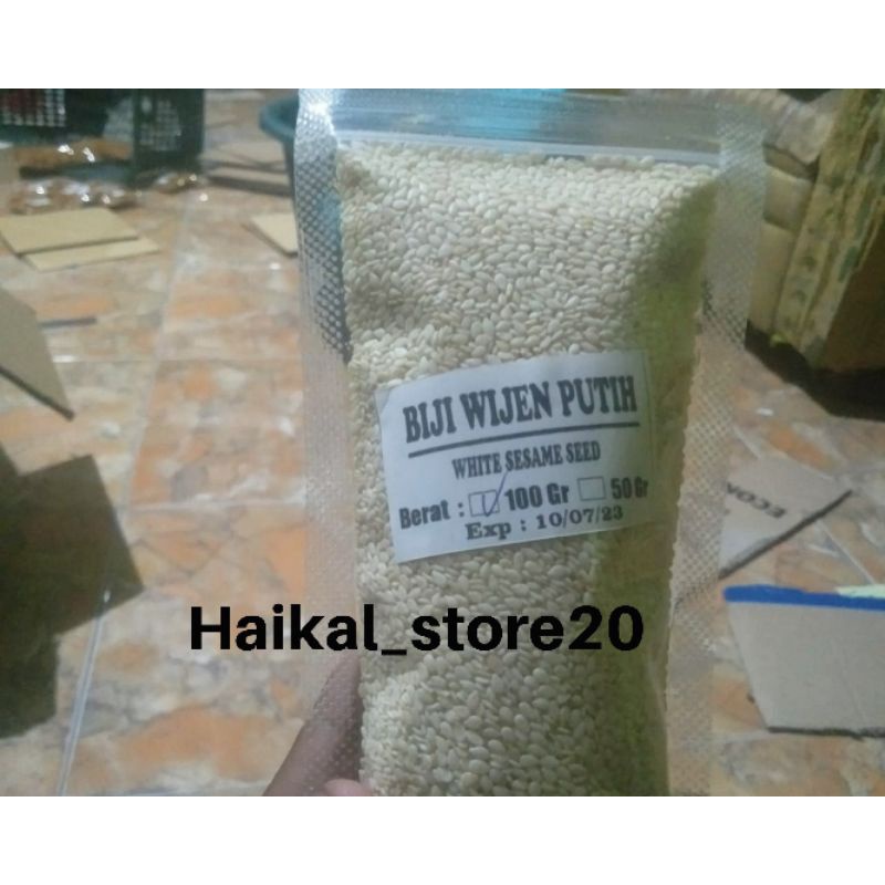 

Biji Wijen Putih White Sesame Seed