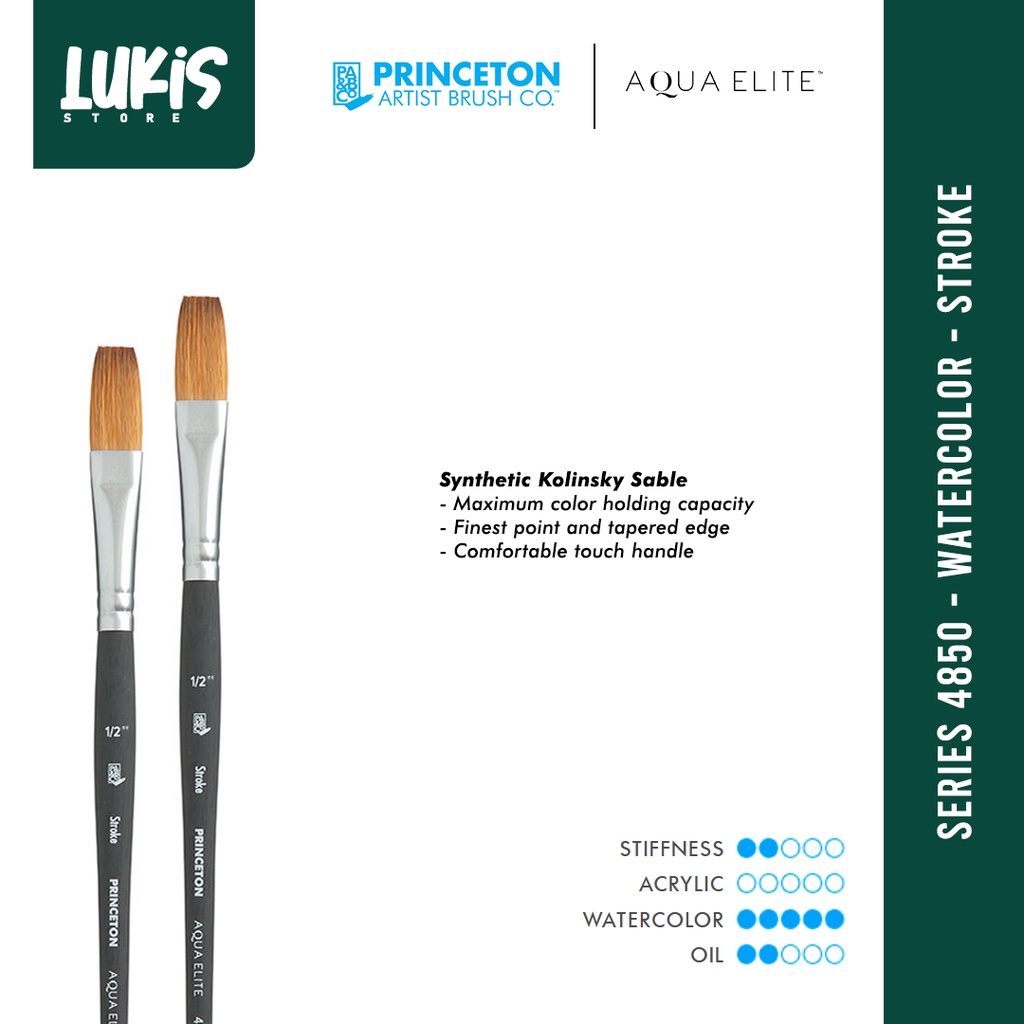 

Princeton Elite Synthetic Stroke - P4850ST
