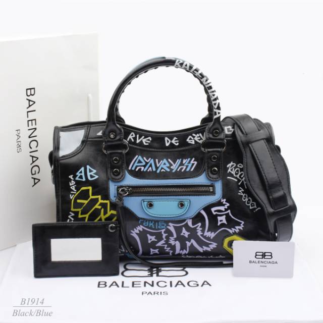 Tas *Balenciaga Graffiti Edge City*