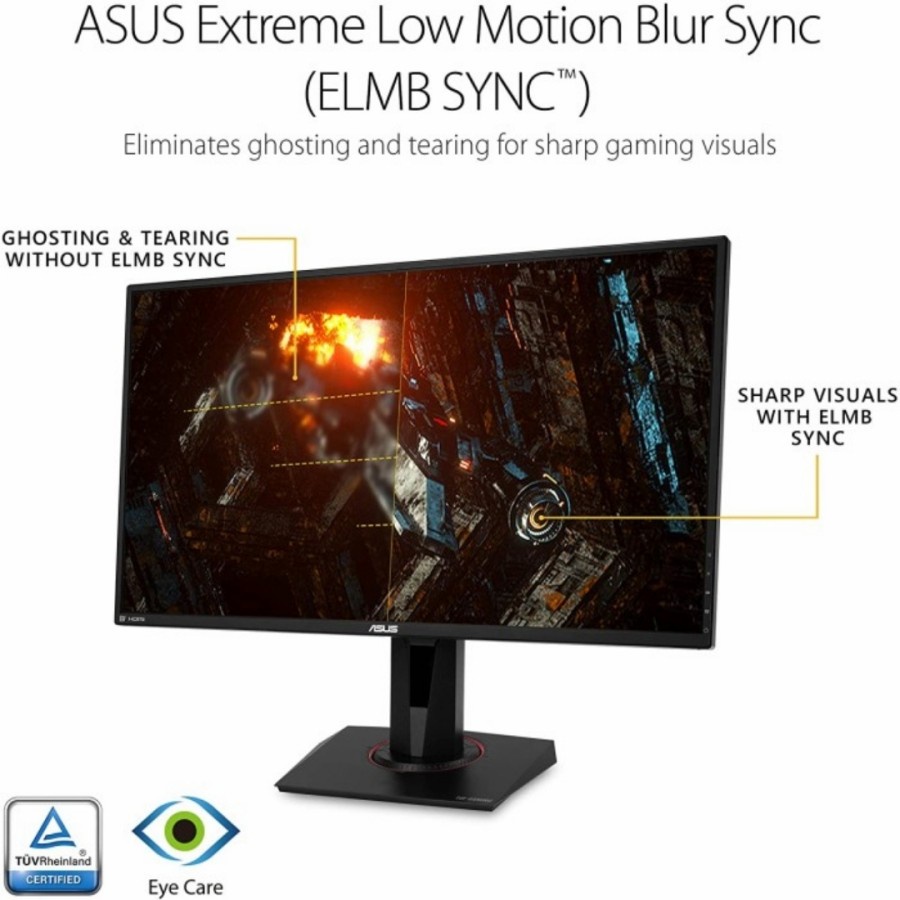 Monitor LED ASUS VG27AQ 27inch 165hz 2K 1ms GSYNC HDR10 1440p