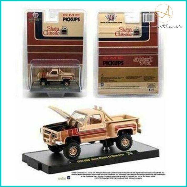 Ac - M2 Machines 1976 Gmc Sierra Grande 15 Desert Fox Pick Up Truck Beige