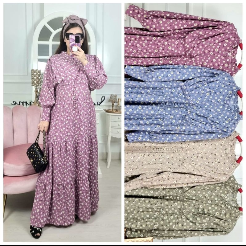 Gamis Dress Lesti ORI Meijiwang
