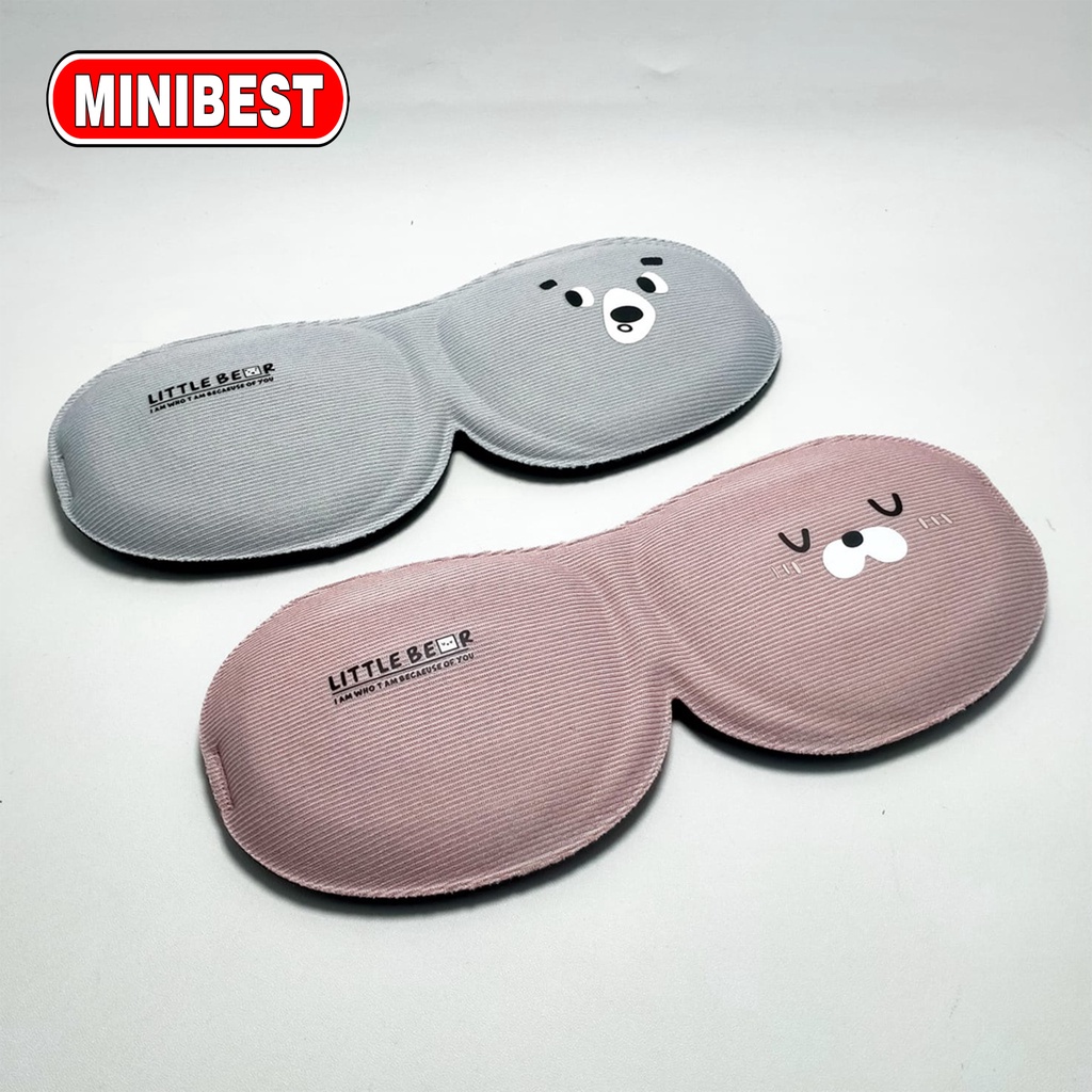 MINIBEST Penutup Mata Eye Cover Eye Mask Untuk Tidur Masker Sleeping Mask Kacamata Tidur Tali