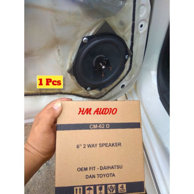 Speaker Pintu Mobil Plug and Play untuk Avanza Xenia Rush Terios Calya Sigra Agya Ayla Grandmax Luxi