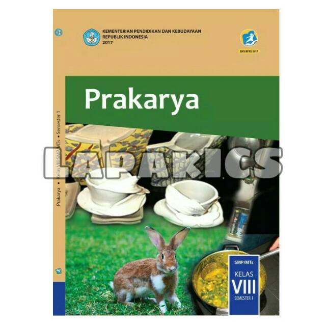 Buku Prakarya SMP Kelas 8 Revisi 2017-2018  Kurikulum 2013 Kurtilas-2