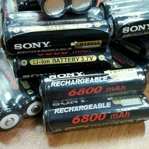 Baterai-Baterry 18650 SONY Rechargeable 6800mah 3,7V...