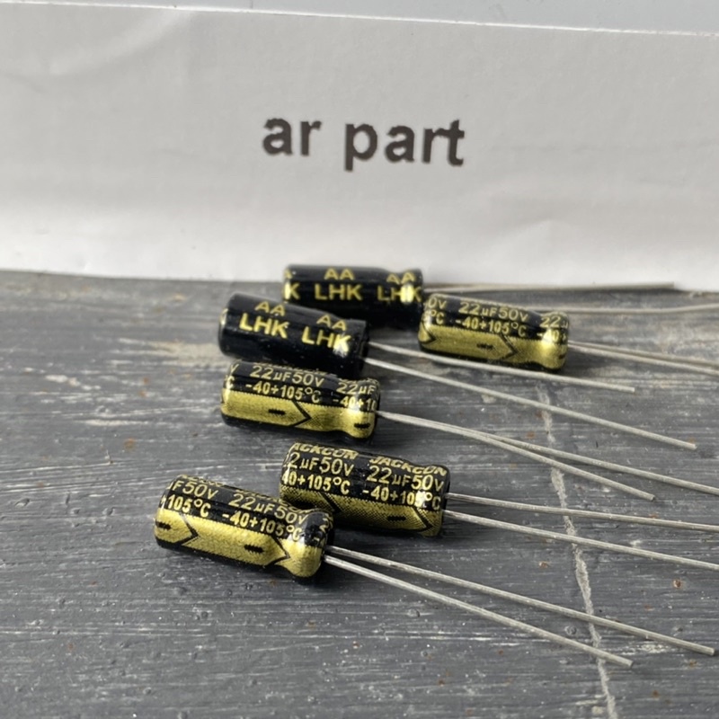 elko 22uf 50volt jackcon original taiwan