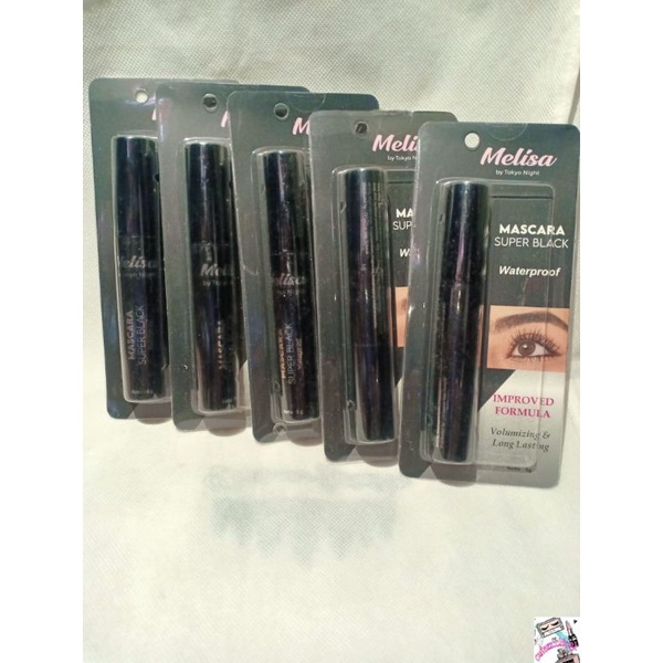 ☃Cutezz_Ching1☃Melisa mascara Super Black Waterproof