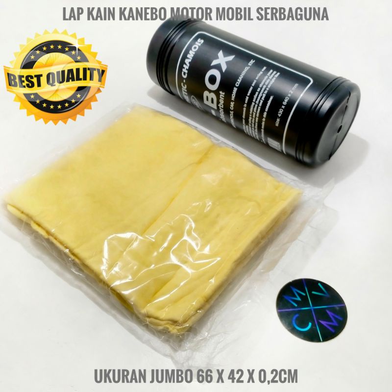 [BEST QUALITY] Lap Kanebo Jumbo / Medium Motor Mobil Serbaguna