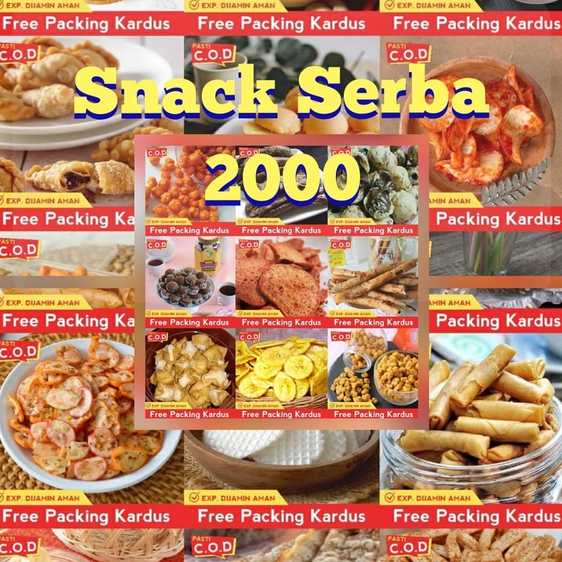 

SNACK SERBA 2000 JAJANAN SERBA SERBI VIRAL