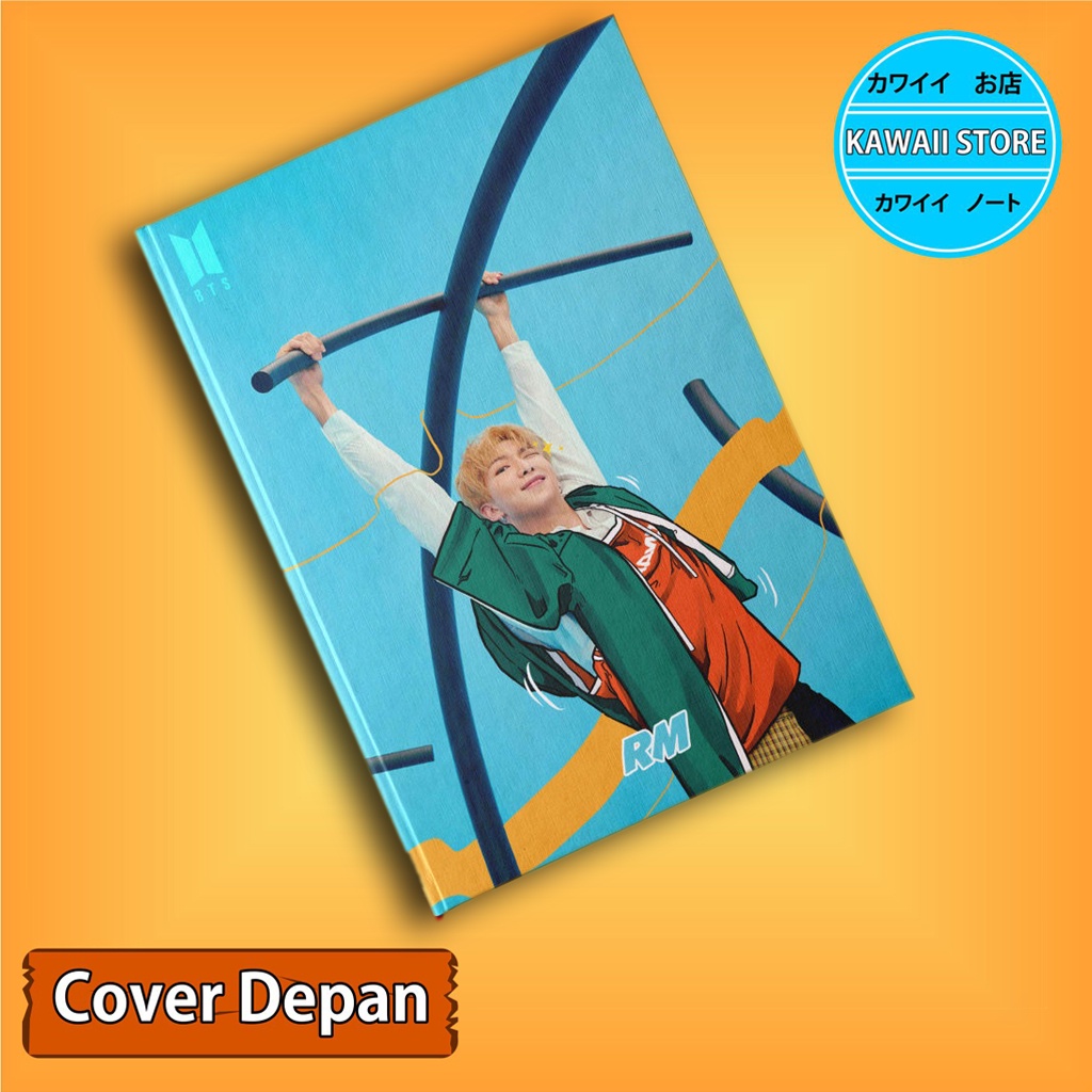 

Notebook / Pocket book Hard Cover Kpop Bts ART RM uk A5 & A6 / Notes Book