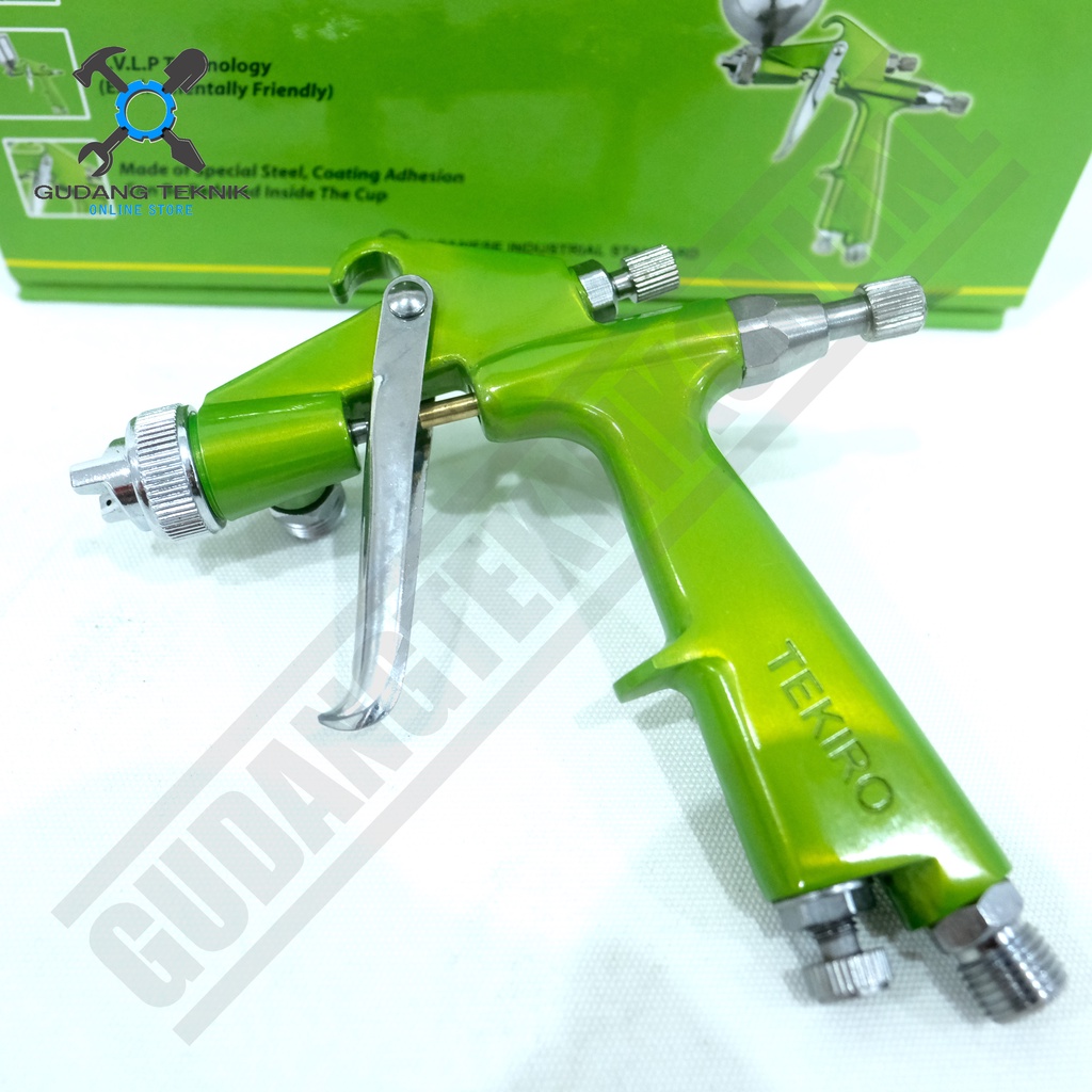 Spray Gun Tabung Atas 200Ml TEKIRO K3 / Alat Semprot Semprotan Cat Spraygun TEKIRO K3A