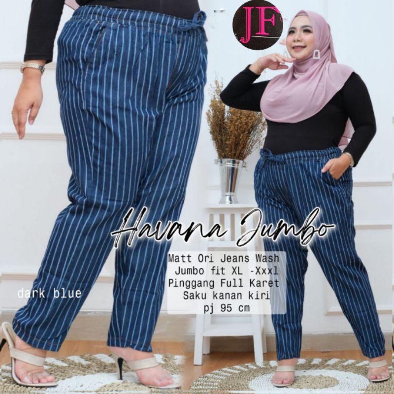 CELANA BAGGY JEANS JUMBO //JF6253