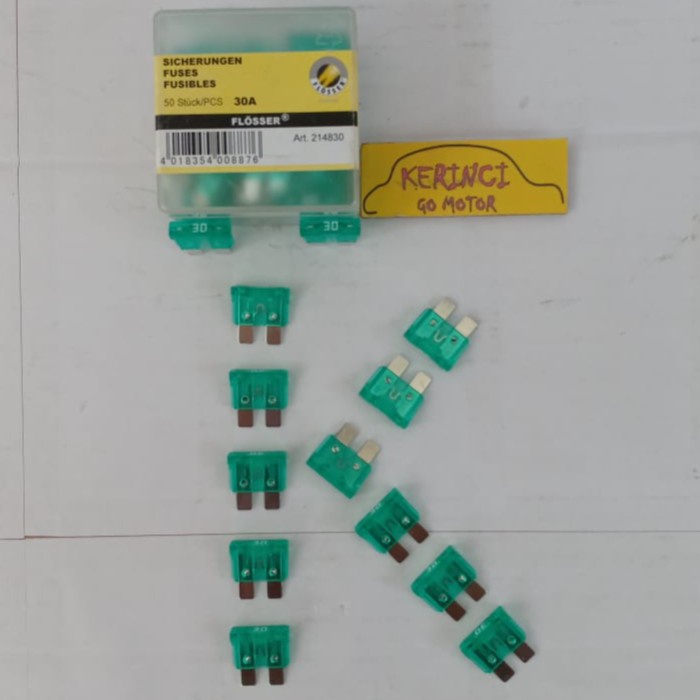 SEKRING FUSE DX BIG 30A FLOSSER GERMANY SKRING TANCAP - SEKRING TUSUK