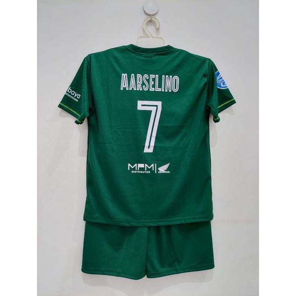 Jersey Persebaya anak 2022-2023 setelan baju bola kids Persebaya Surabaya Bonek Bonita