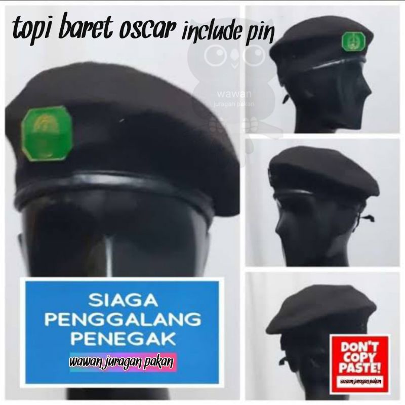 TOPI BARET PRAMUKA LAKEN OSCAR SIAGA PENGGALANG SD DAN SMP MURAH