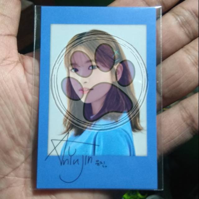 IZONE - 1ST CONCERT "EYES ON ME" POLAROID SET B AHN YUJIN