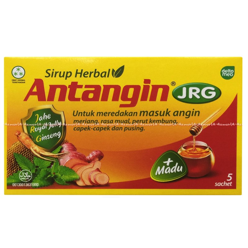 Antangin Cair Madu Antangin Sachet Rasa Madu Antangin JRG