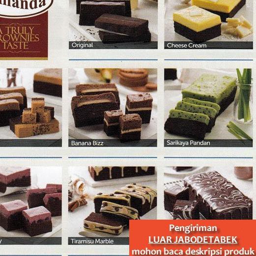 

-503 Kue Brownies Kukus/Bolu/Bolen/Molen AMANDA khas Bandung ➤