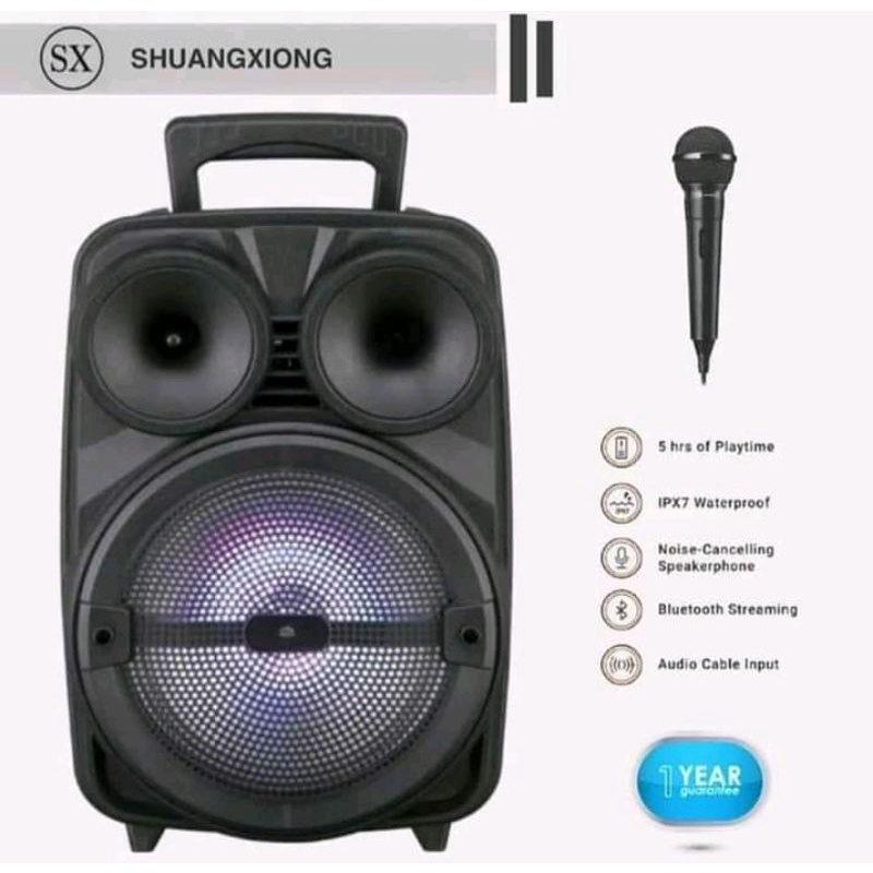 SX-5038 6.5" BONUS MIC