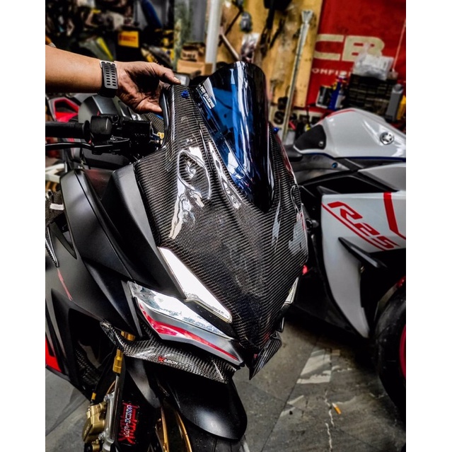 Carbon Cover Lampu Headlamp CBR 250 rr / Headlamp Carbon CBR 250rr