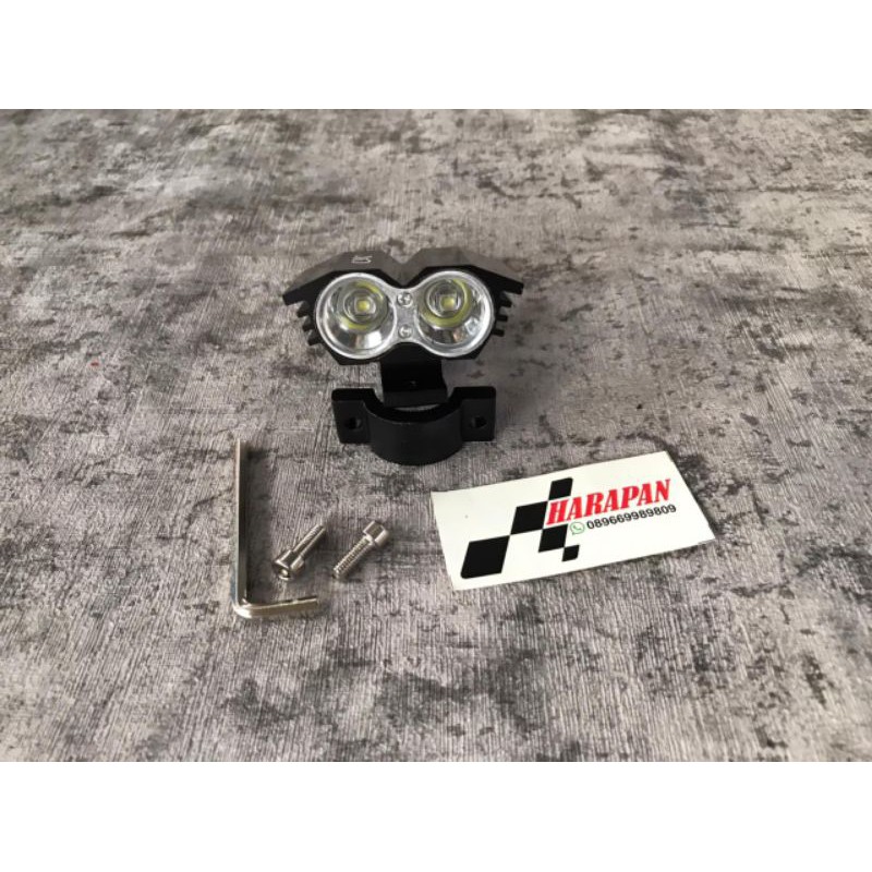 lampu LED tembak owl 2 mata RX king rx s lampu LED owl 2 mata