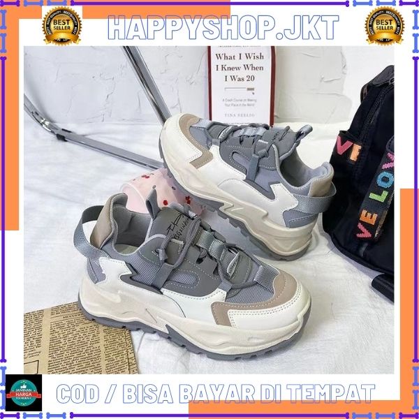 HS / Sepatu Sneakers Wanita Premium Quality 223