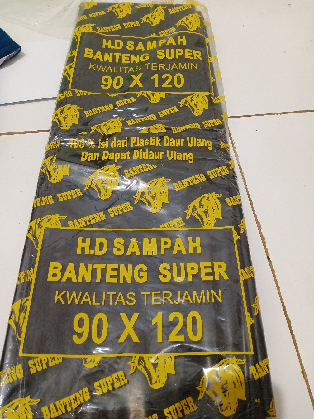 Plastik Sampah Ukuran 90 X120 Cm