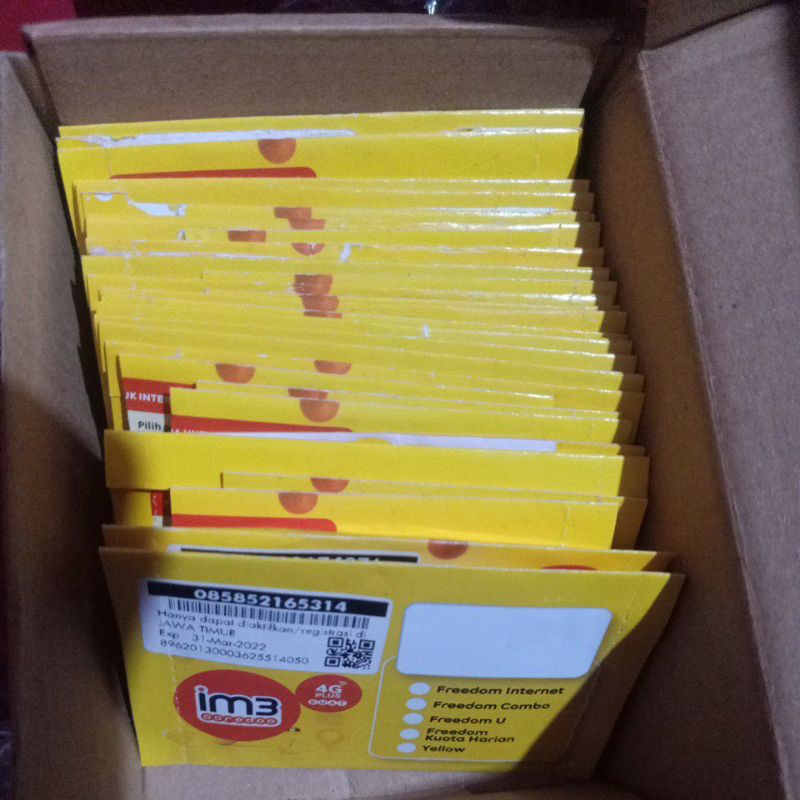 Perdana IM3 Bekas Siap pakai