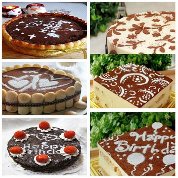 

stencil hiasan kue tart