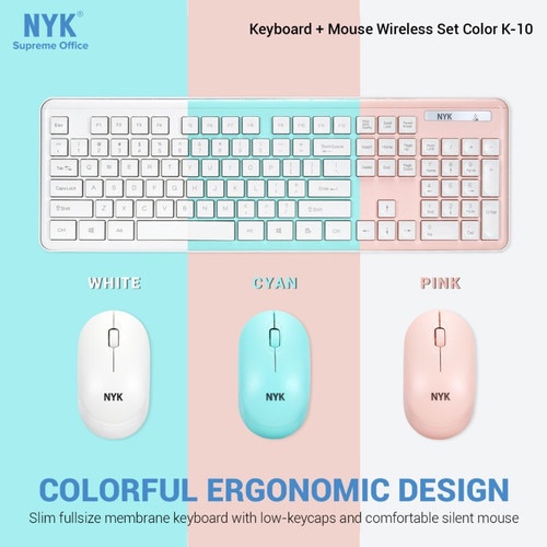 Keyboard+Mouse Wireless Silent NYK K10