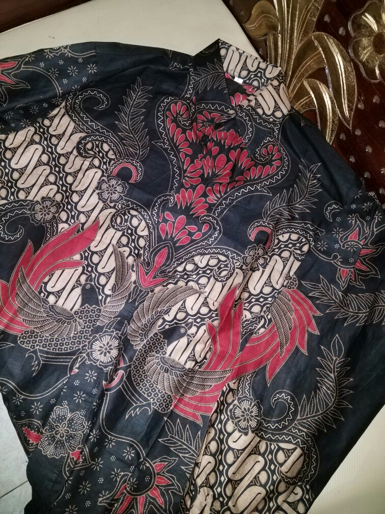 Kemeja Batik Lengan Panjang Size M L Xl Xxl Xxxl