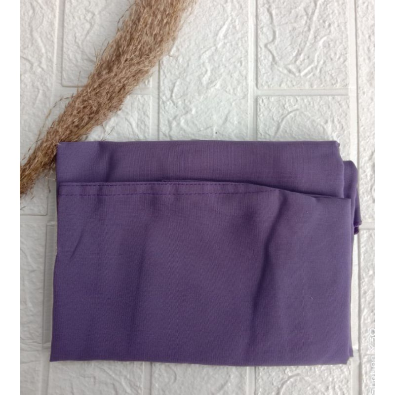 Bergo Maryam Simple Tali Jilbab Siria Wolfis Non Pet Daily Hijab Remaja-Taro