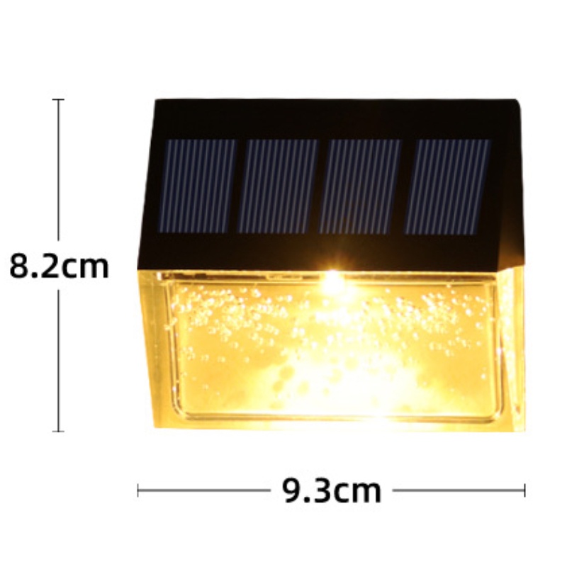 (2 Mode) (Lampu Dinding Led Tenaga Surya Bentuk Kupu-Kupu Tahan Air Untuk Dekorasi Taman / Outdoor