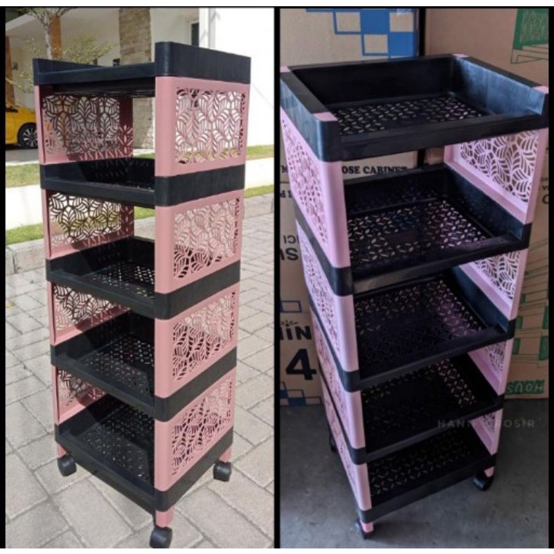 Rak Yoyo 5 Susun Roda Plastik IWAMA