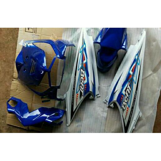 bodi beat karbu fullset biru putih