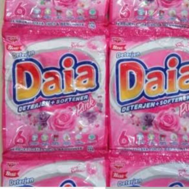 DETERGENT BUBUK DAIA 6 SACHET